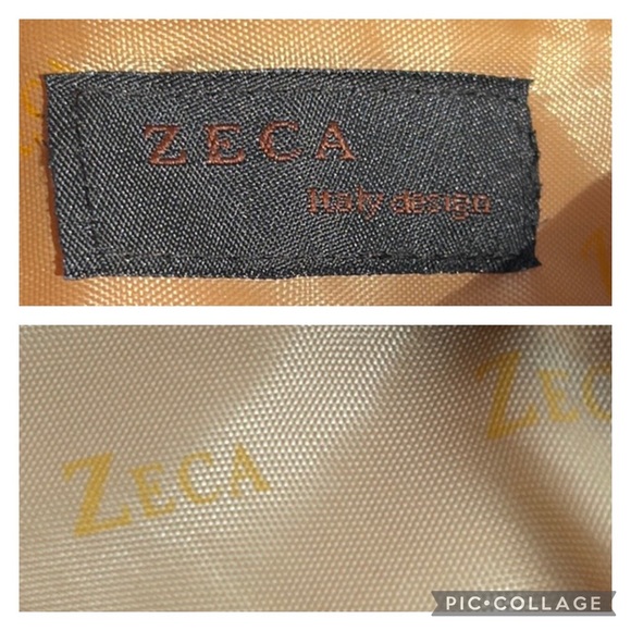 Zeca Leather Patchwork Crossbody Shoulder Bag - Picture 9 of 11